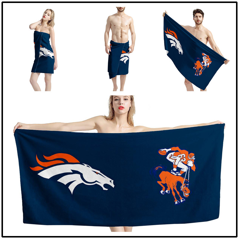Denver Broncos Beach Towel 30" x 60"